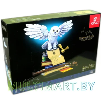 Конструктор King Harry Potter 77002 Символы Хогвартса: коллекционное издание